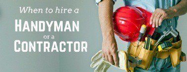 Handyman vs Licensed Contractor - Knowing Which You Need