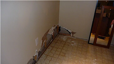 interior vs exterior basement waterproofing