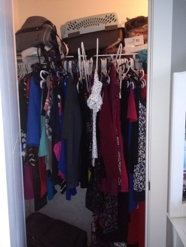 How to rearrange my long closet?