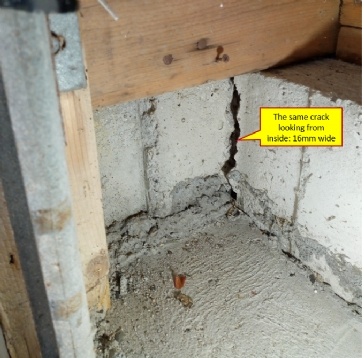 Foundation crack repair cost