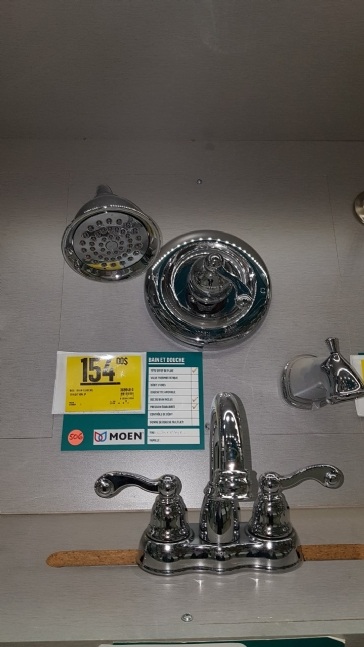 Which is better Essential or Moen for new shower