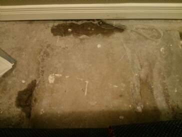 Best way to repair water seepage coming from concrete basement floor?