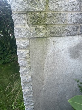 I would like advice regarding exterior masonry work including refitting of drainpipe