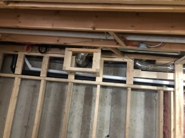 Basement framing inspection (HVAC and Plumbing disaster)