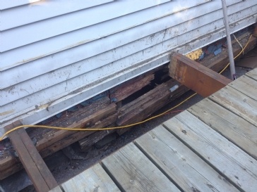 Rotted floor joists - is this a viable solution? 