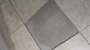 How to replace old ceramic tile on the floor?