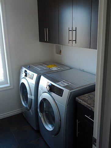 Want to move main floor laundry (washer and dryer) to basement