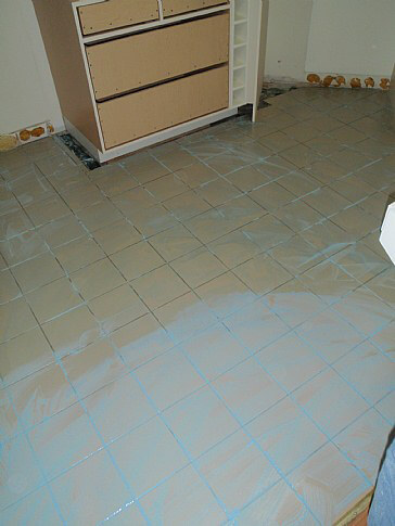 Vinyl tile products for kitchen?