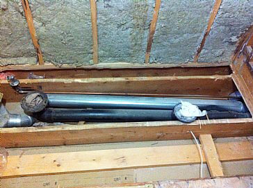 Moving Toilet drain drilling through floor joists