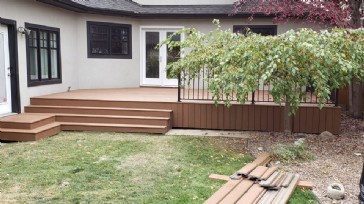 Removal of Old Decking and Replace with New