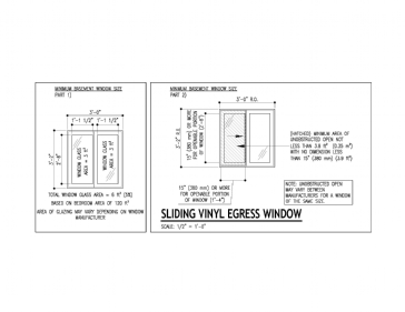 Required Sizes For Basement Bedroom Window In Ontario