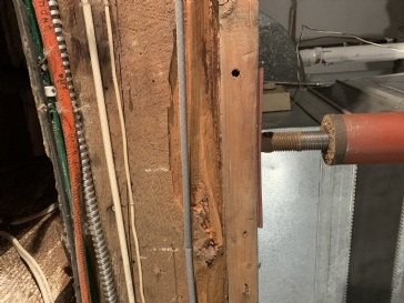 Should I raise my jackpost supporting a 130 year old hand cut beam?