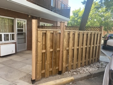 Price estimate for wood fence