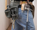 Contractor with toolbelt