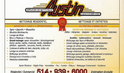 Austin Cleaning Services / Austin Service de Nettoyage