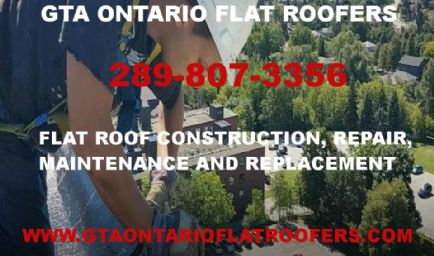 GTA Ontario Flat Roofers
