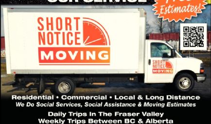 Short Notice Movers Vancouver