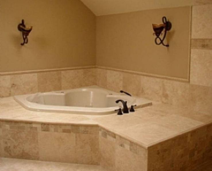 Bath tub area