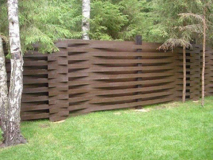Custom laced fence